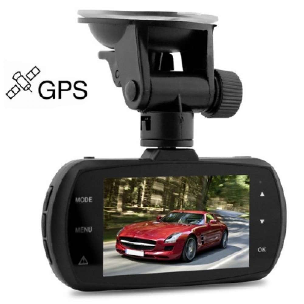 Dome D201 2.7 inches LCD 1440P 170 Degree Wide Angle Car GPS DVR