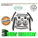 For 04-08 Ford F150 F250 Lincoln TRITON 3-Valve Timing Chain Kit Cam Phaser 5.4L